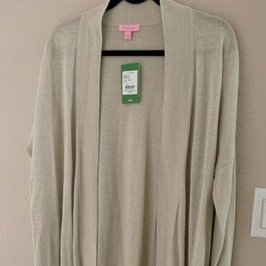 Lily Pulitzer cream sweater (new with tags)